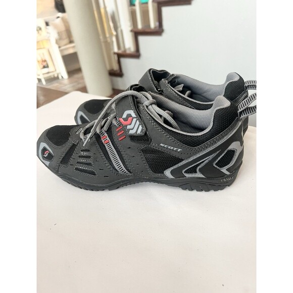 SCOTT Cycling TRAIL Shoes Footwear gray / black Size US 10 44 toe cleat NIB Bike - Picture 1 of 8
